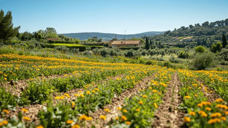 Le chia francais : une culture emergente qui fait bourdonner nos campagnes